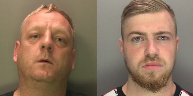 Two drug dealers jailed for eight and a half years
