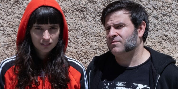 Dame Area (pic Fabio Calabretta) Industrial tribal experimental duo Dame Area heading to Brighton