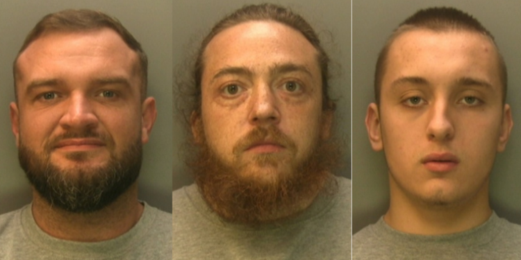 Three burglars jailed for drugs heist
