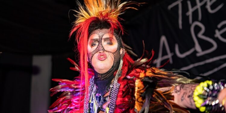 Martin Degville (pic Cris Watkins) Celebrate 40 years of ‘Flaunt it’ with Sigue Sigue Sputnik Electronic