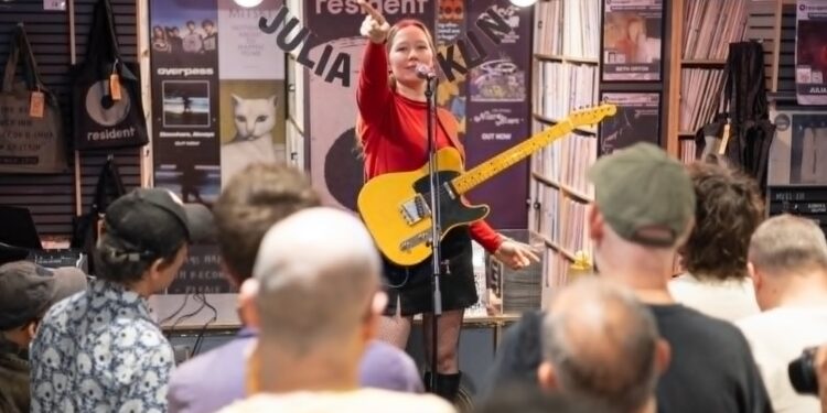 ‘Pressure To Party’: Julia Jacklin instore at Resident