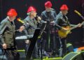 DEVO at The O2 Arena, London 20.6.26 (pic Ben Wilson) Quirky night out with The B-52s, Devo, The Rezillos, Lene Lovich & 19,999 other people
