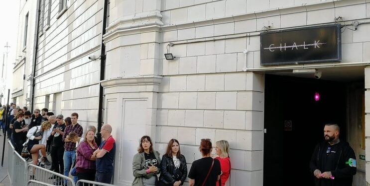 Chalk venue in Brighton (pic Nick Linazasoro) Celebrating 7 years of Brighton’s Chalk venue