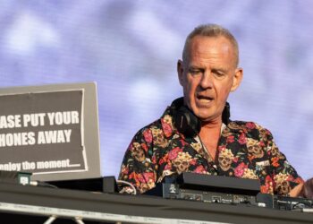 Fatboy Slim kicks off this year’s ‘On The Beach’ festival on Brighton Beach