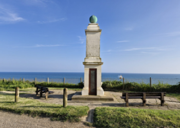 Man dies after van falls from cliff top