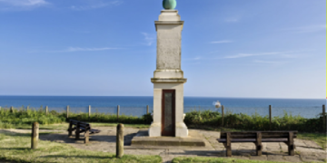 Man dies after van falls from cliff top