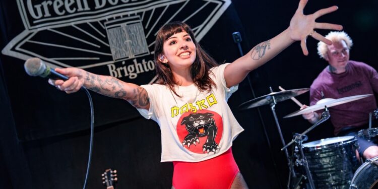 Karen Dió at Green Door Store, Brighton 12.9.26 (pic Cris Watkins) Brazilian punk rocker Karen Dió takes fans on a ‘Sick Ride’