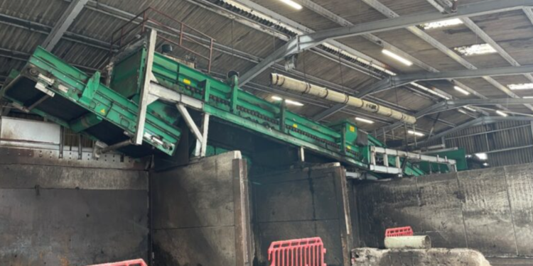 Waste firm fined after worker broke leg in fall